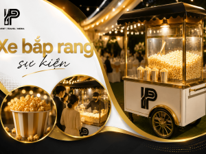 Xe bắp rang sự kiện