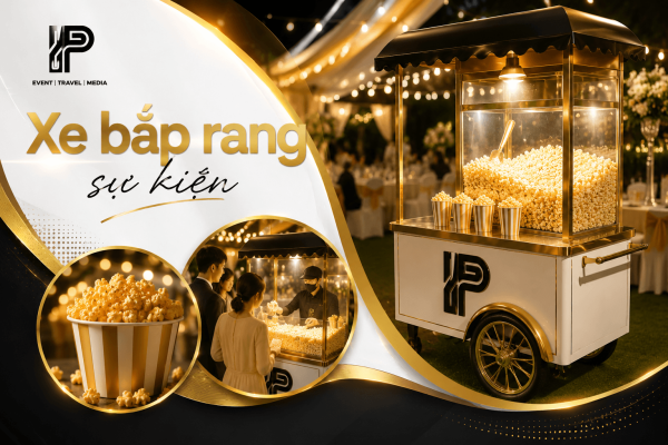 Xe bắp rang sự kiện