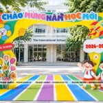cổng chào khai giảng
